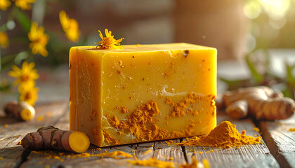 Honey & Turmeric Soap image 2